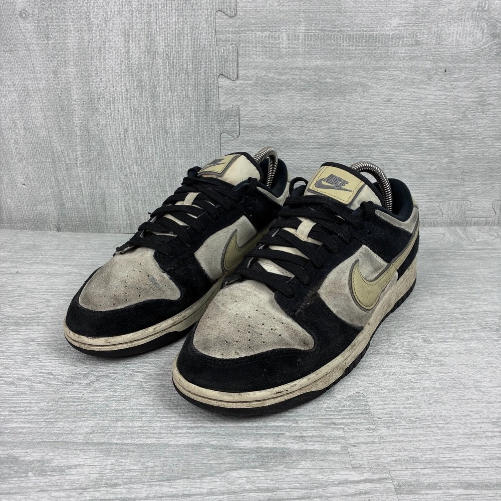 Nike Dunk LX Low Black Suede Women's 8.5 Skateboarding